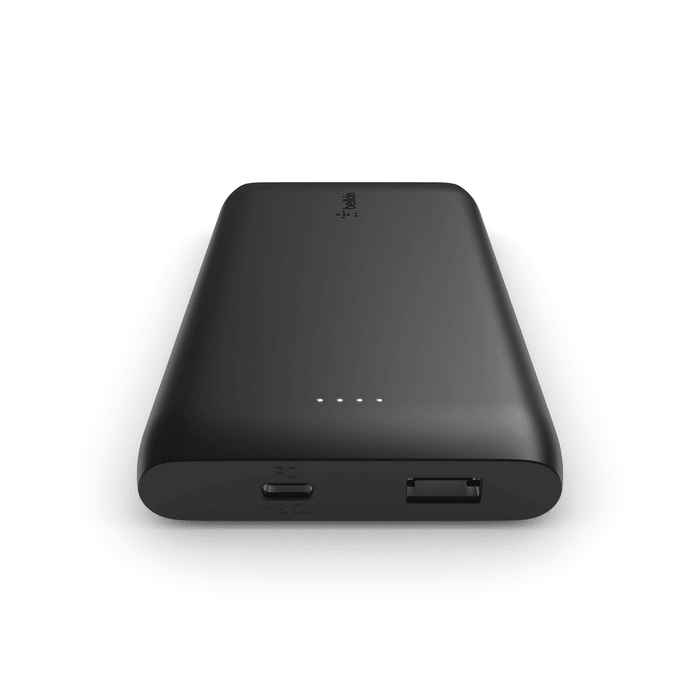 Belkin 10,000 mAh USB C 18W PD Power Bank & Cable Fast Dual Charging - Black