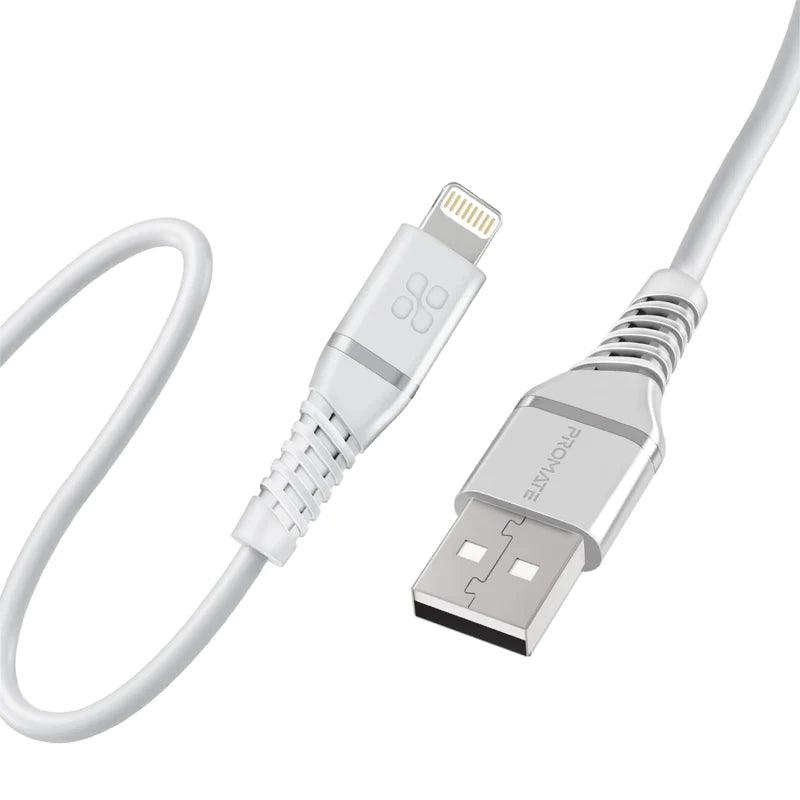 PROMATE High Durability Lightning Cable for Fast Charging