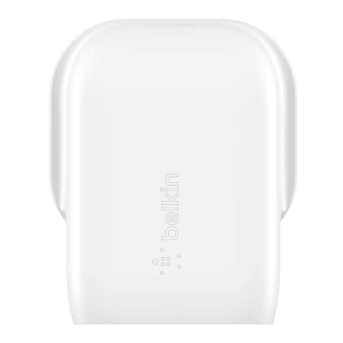 Belkin 30W USB C PD Wall Charger & USB C to Lightning Cable - White