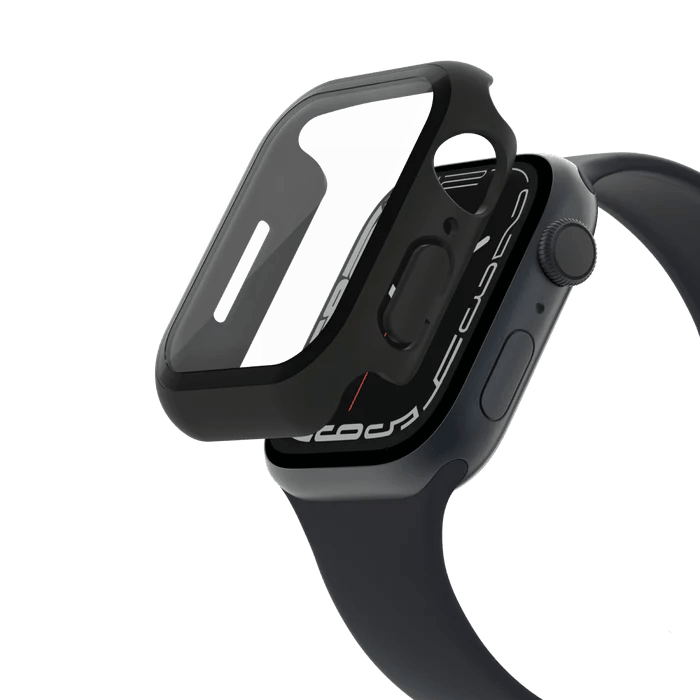 Belkin Tempered Protector Apple Watch 45mm Full Protection - Black