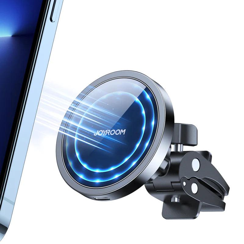 JOYROOM Magnetic Wireless Car Charger for iPhone 12 & 13  Safe & Easy - Black