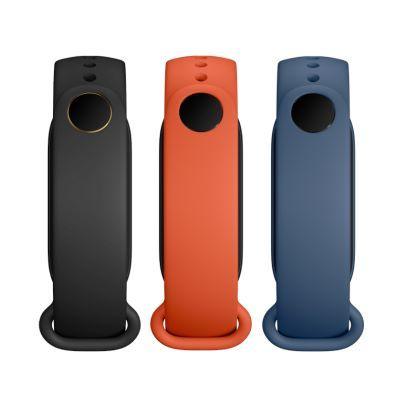 Mi Smart Band 6 Strap (3-Pack) (Black, Orange, Blue)