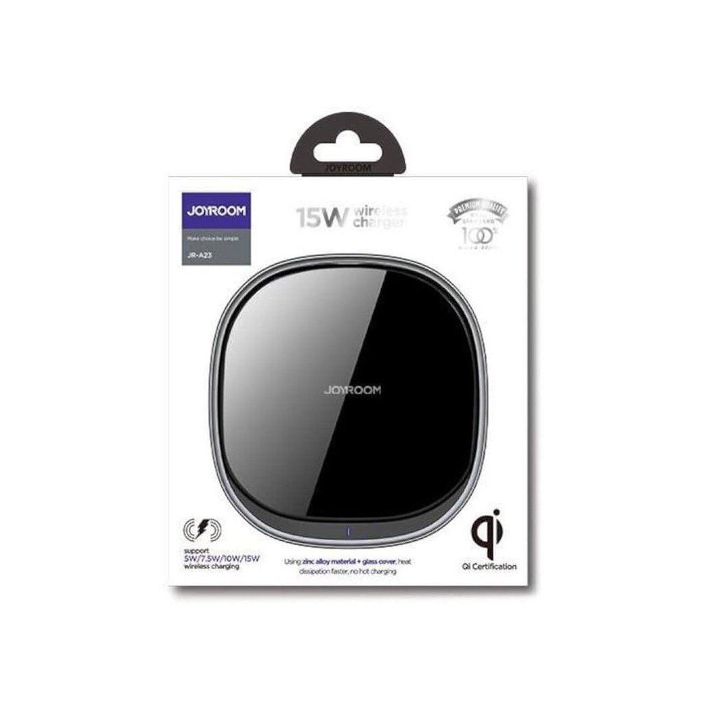 Joyroom 15W Fast Wireless Charger Quick & Safe Charging - Black & White