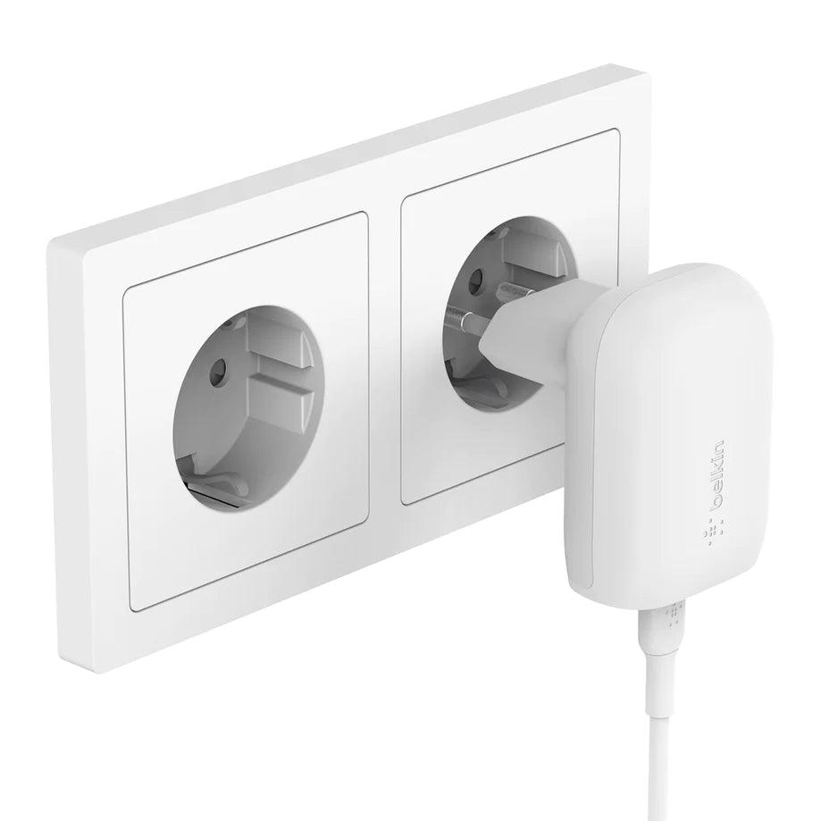 Belkin BOOST CHARGE USB C PD 3.0 PPS Wall Charger 30W - White