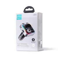 Joyroom 48W Car Charger MP3 Bluetooth Transmitter Fast Charge - Black