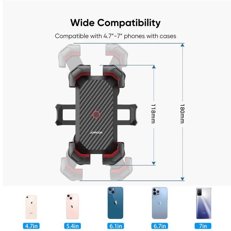 Joyroom JR-ZS288 Universal Motorcycle - Bicycle Phone Mount