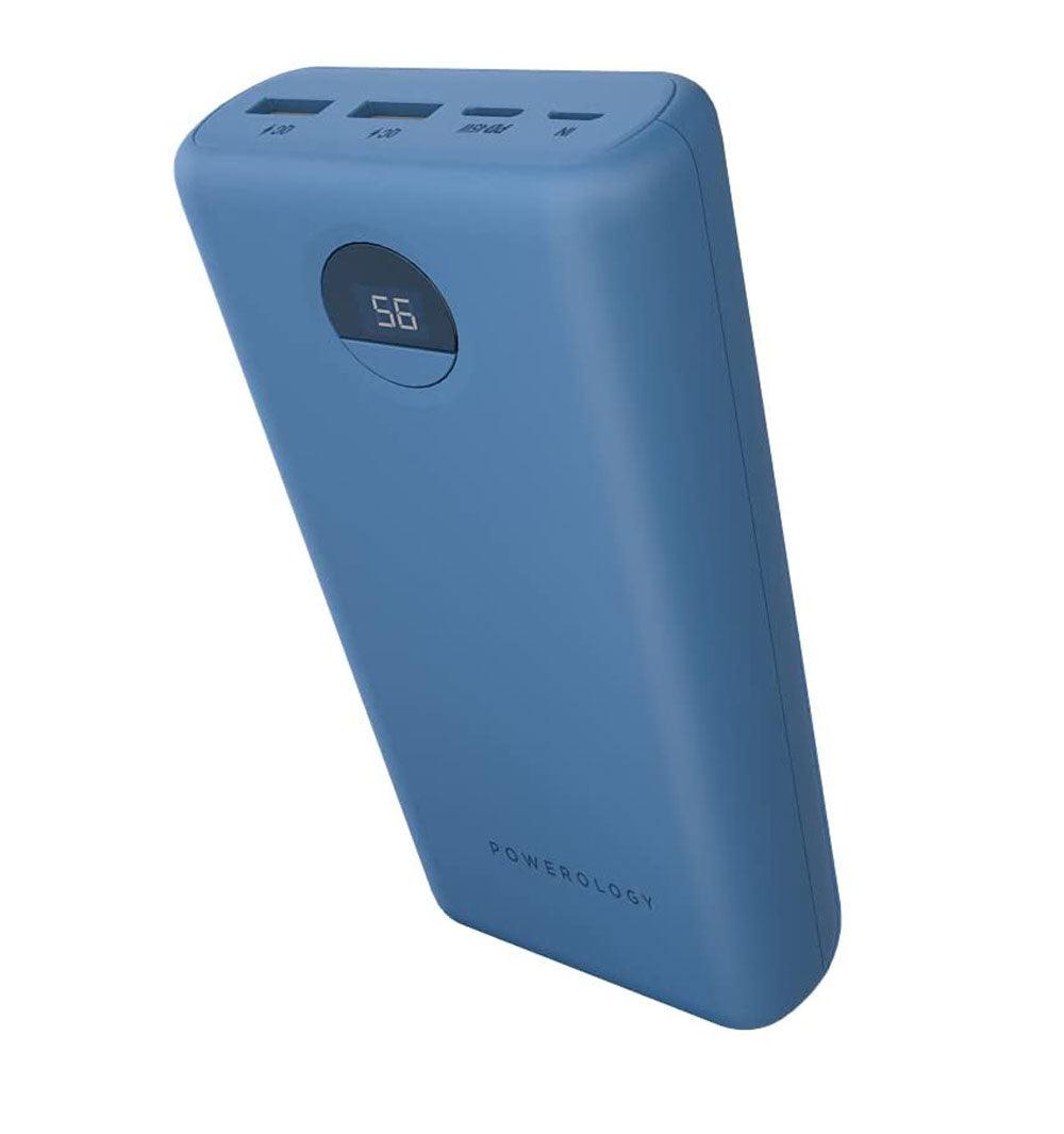 Powerology Compact Power Bank 20000mAh PD 30W - Blue