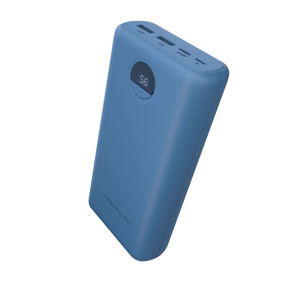 Powerology Compact Power Bank 20000mAh PD 30W - Blue