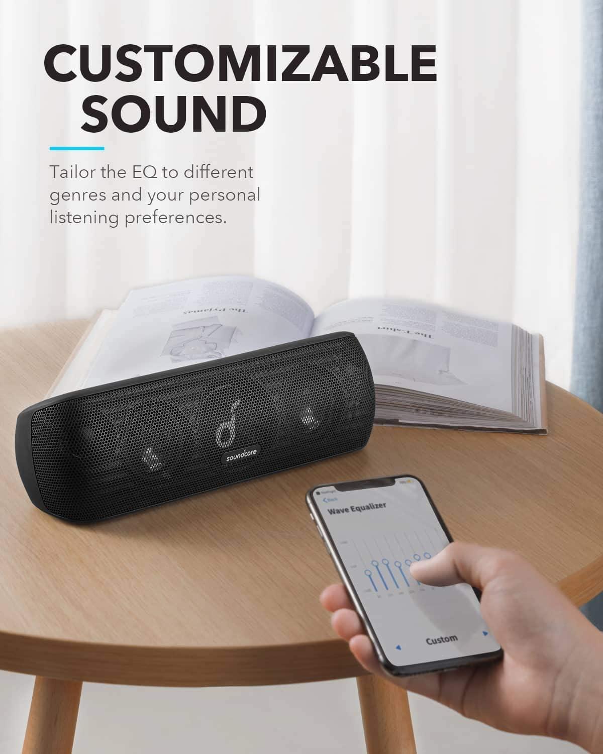 Anker Soundcore Motion & Bluetooth Speaker Powerful & Portable - Black