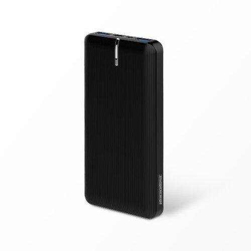 Rockrose Vogue 10 Pro 10000mAh Power Bank 3 Ports - Black