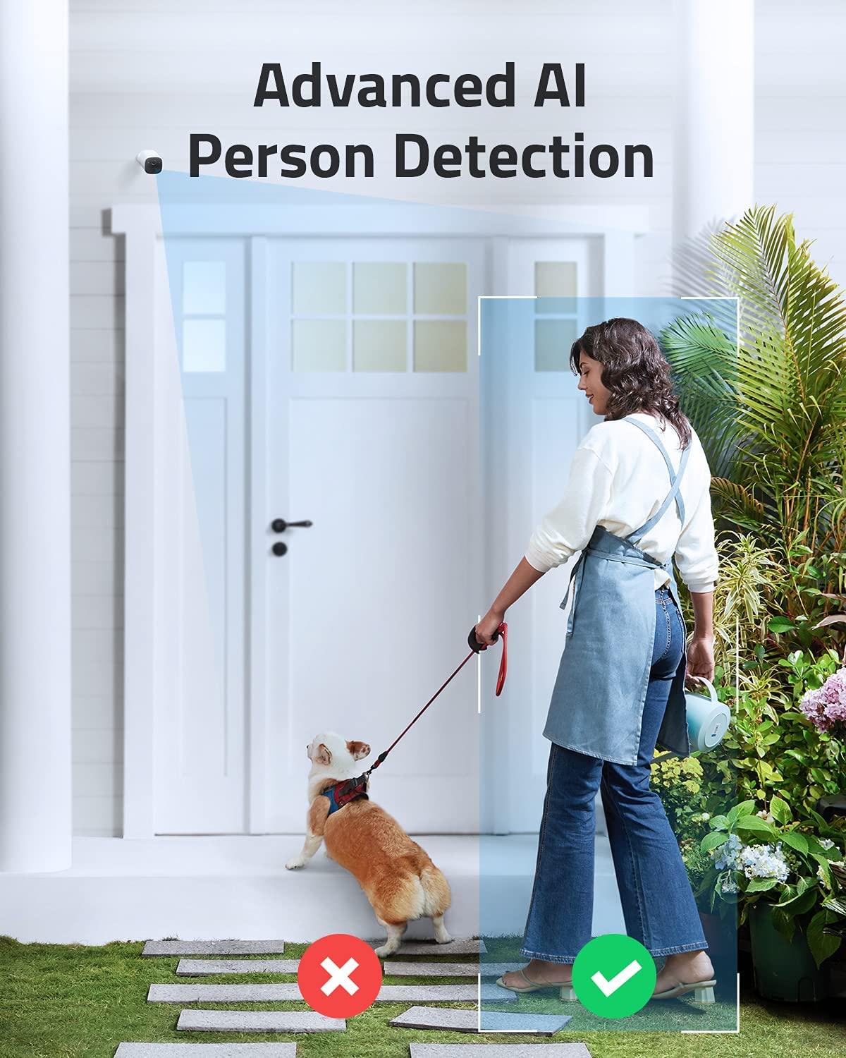 كاميرا مراقبة خارجية لاسلكية من eufy Security SoloCam E40 