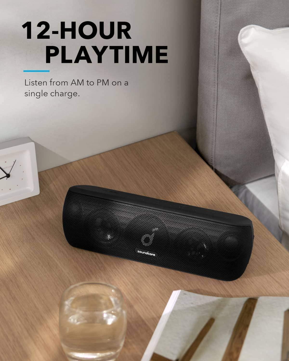 Anker Soundcore Motion & Bluetooth Speaker Powerful & Portable - Black