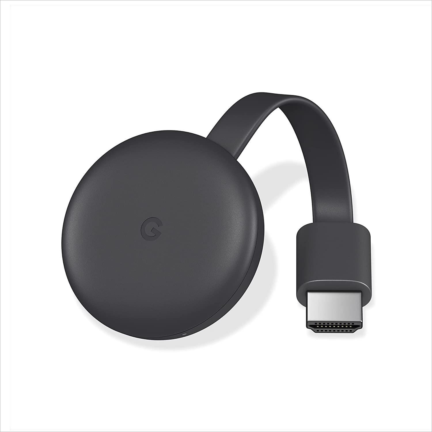 Google Chromecast - Streaming Device with HDMI Cable