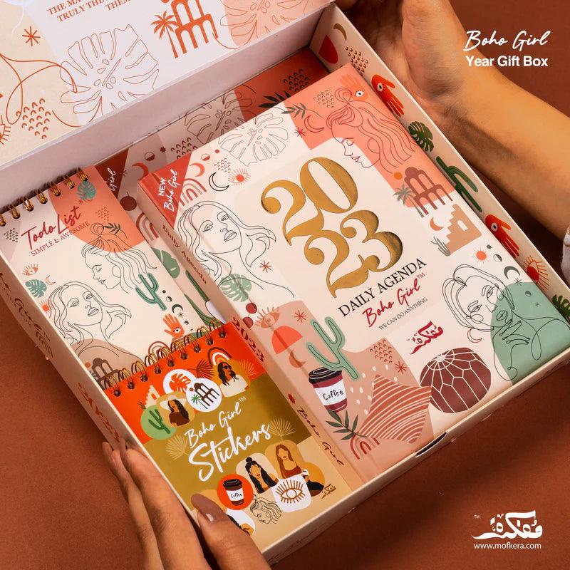 Fairuzy - Agenda Gift Set 2023 - Boho Girl