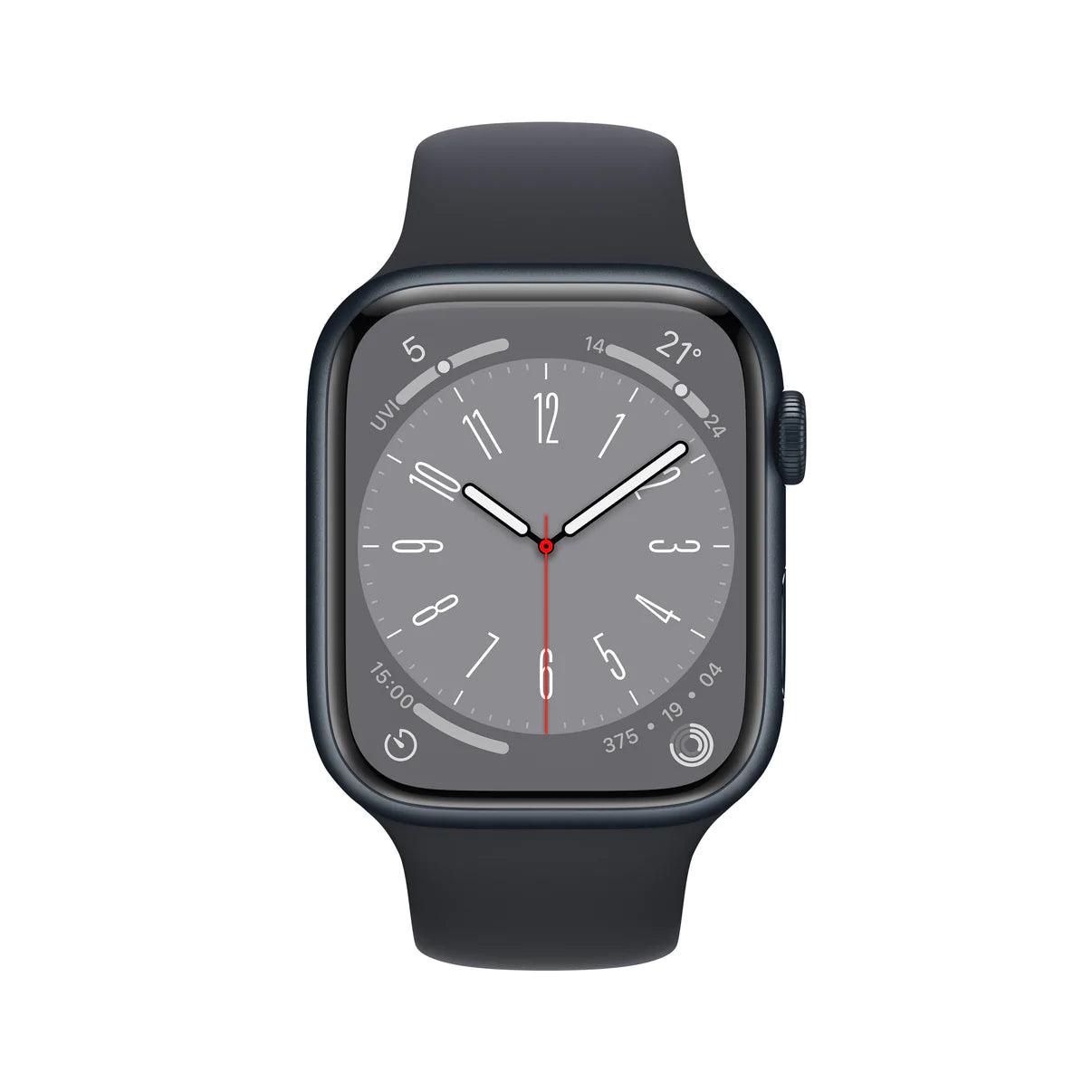 Apple Watch Series 8 GPS 45mm Aluminium Case with Sport Band