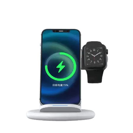 WiWU Power Air 3-in-1 Wireless Charger & Phone Stand