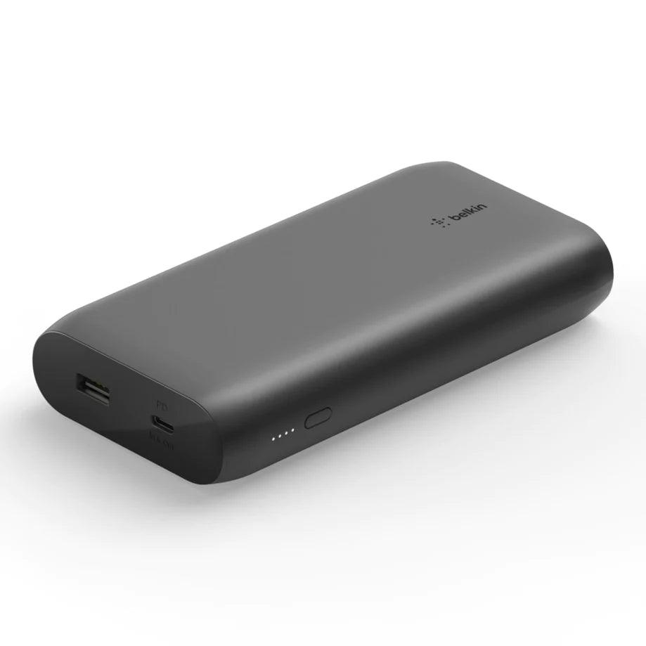 Belkin 20,000mAh Power Bank 30W PD Portable Fast Charging Solution - Black