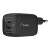 Belkin 65W Dual USB C PD GaN Fast Charger - Black