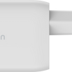 Belkin 65W Dual USB C PD GaN Wall Charger with PPS - White