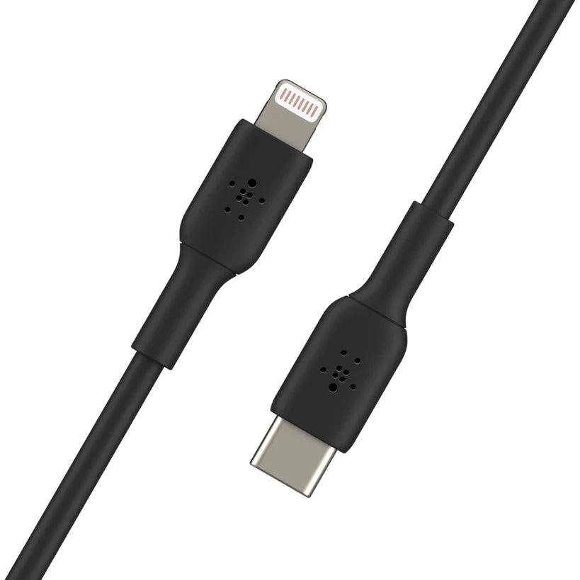 Belkin USB C to Lightning Cable Fast Charging - Black