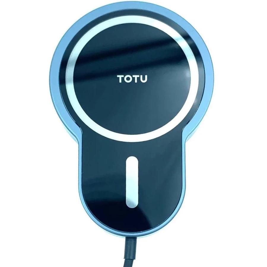شاحن سيارة لاسلكي بقوة 15 وات من سلسلة Speddy CACW-051 من TOTU DESIGN مع كابل