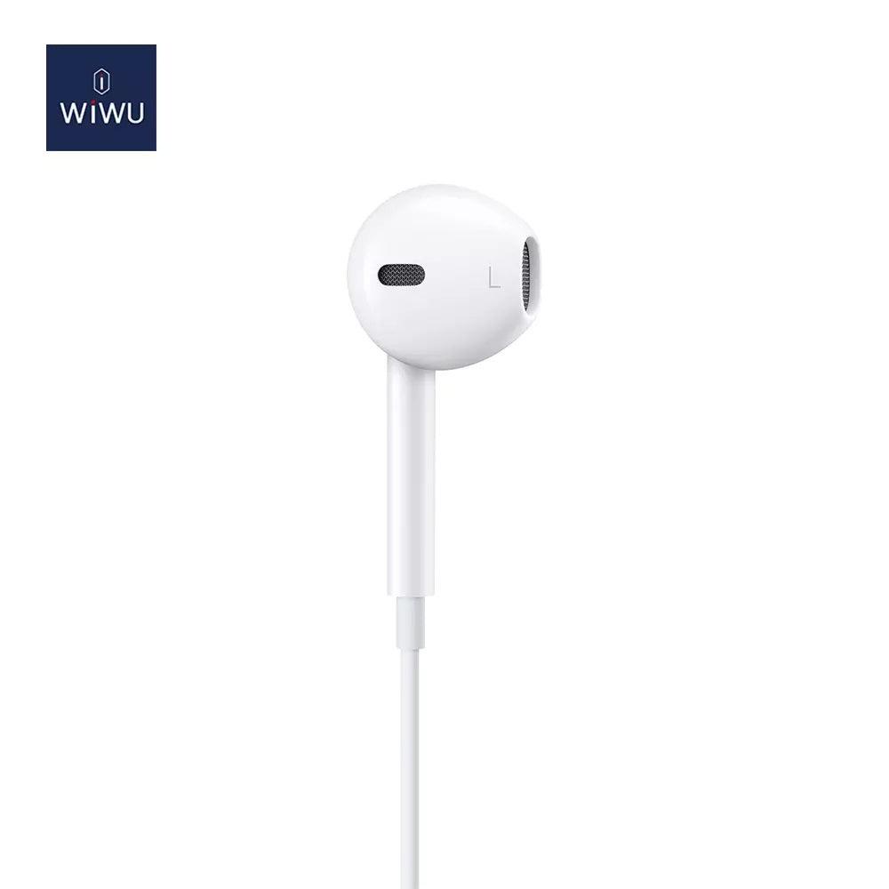 WiWU Earbuds 302 Lightning Connector - White