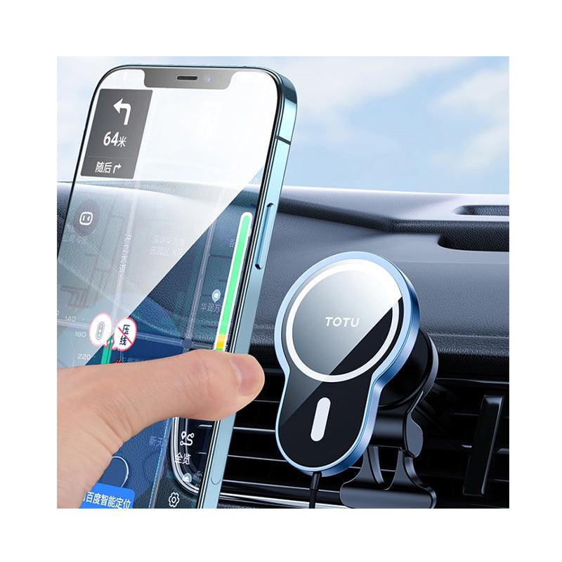 TOTU DESIGN CACW-051 Speddy Series 15W Car Magnetic Suction Wireless Charger with Cable