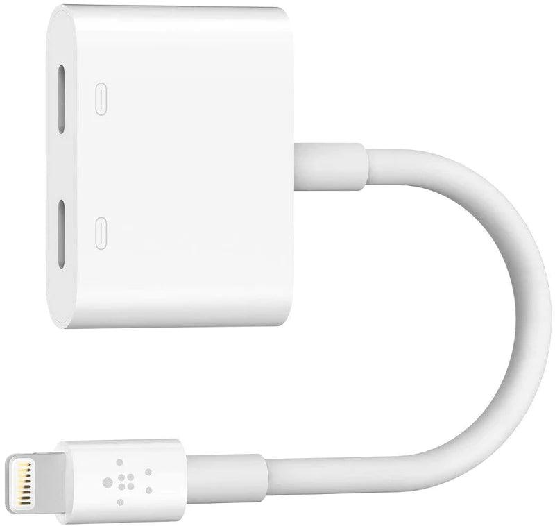 Belkin Lightning Audio & Charge RockStar Charge & Listen - White