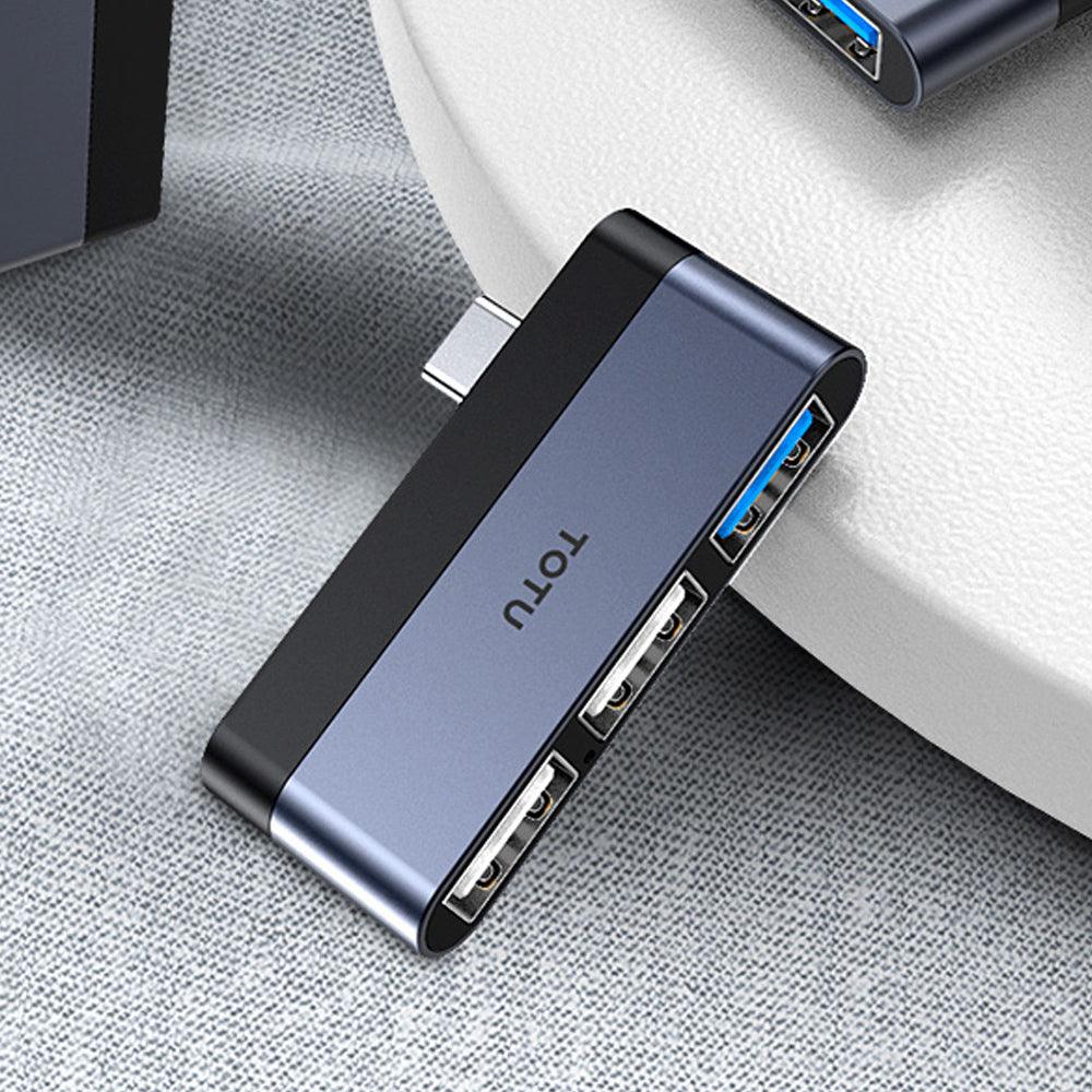 TOTU FGCR-011 Linglong Series 3 in 1 USB-C / Type-C to USB 3.0 + 2 USB 2.0 Docking Station