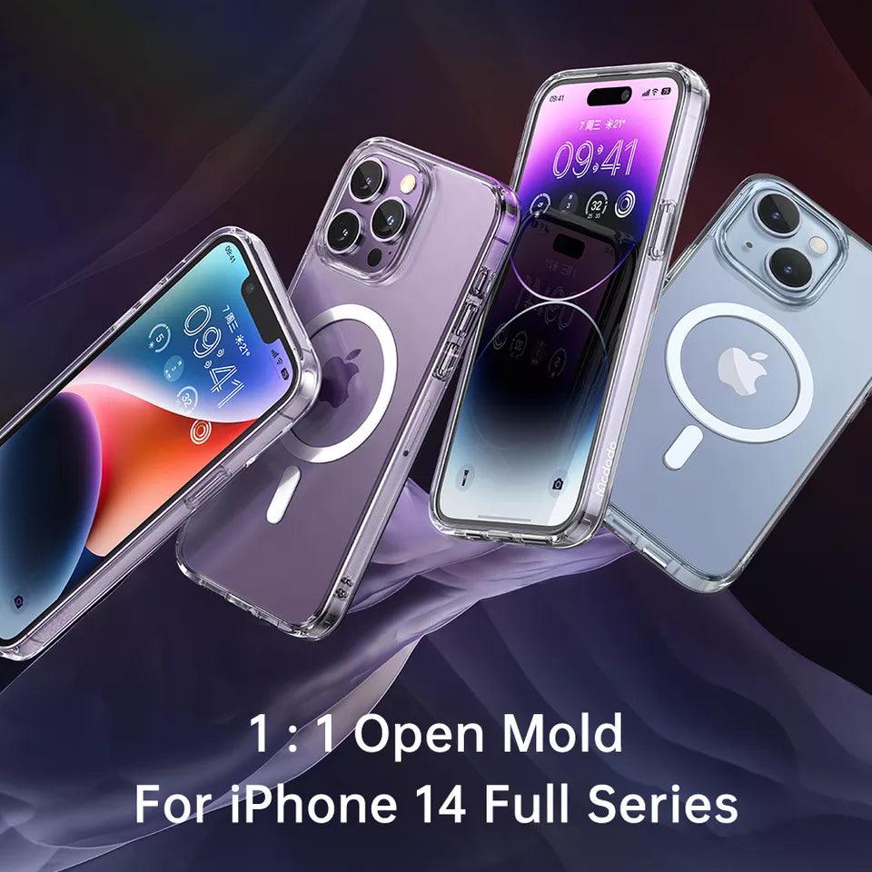 Mcdodo Magnetic Strong Protective Case for iPhone 13 Pro Max Transparent