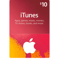 بطاقة هدايا رقمية من iTunes بقيمة 10 دولارات أمريكية