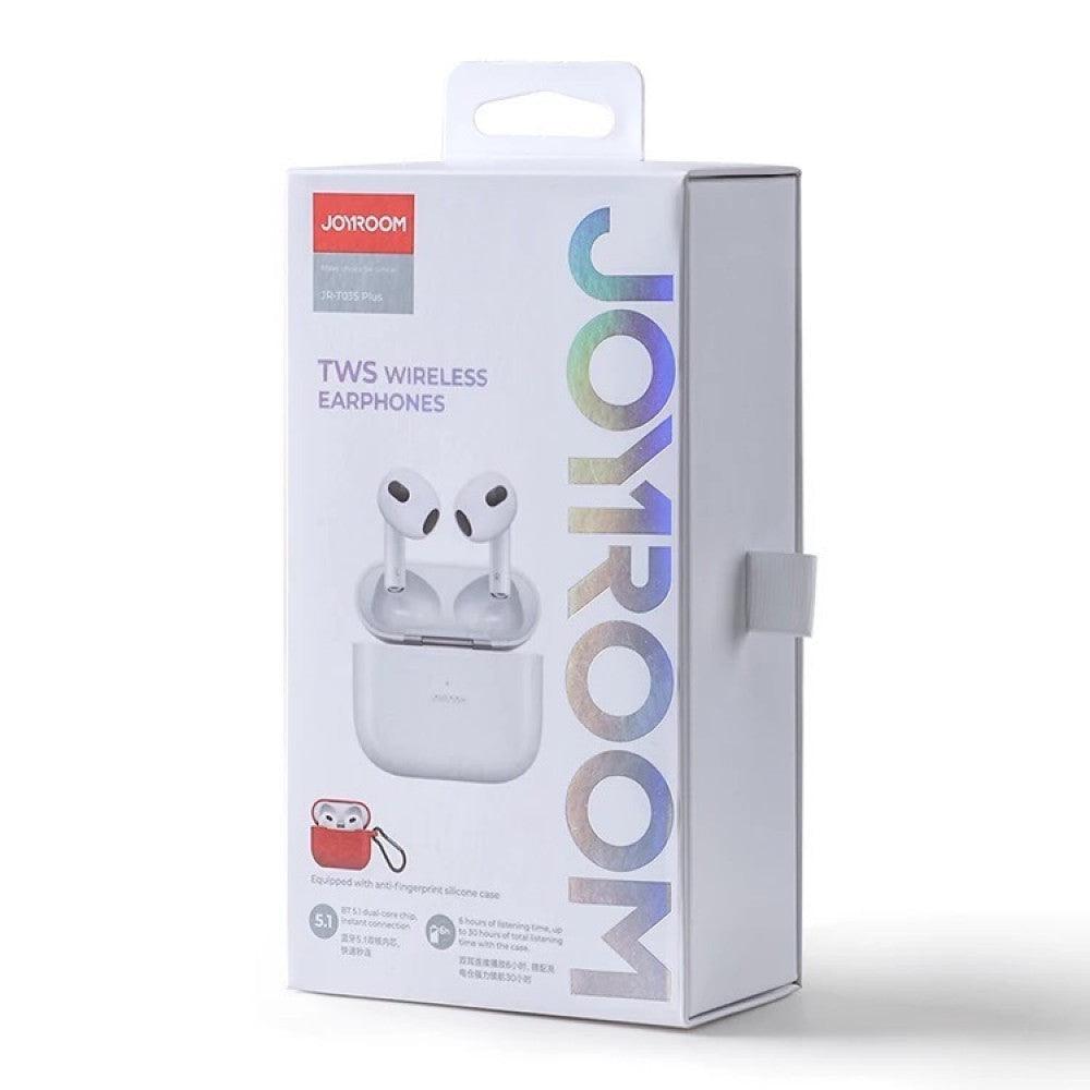 Joyroom JR-T03S plus Wireless Headphones 3rd Generation - White - كارت Cart.JO - جوسيل JoCell جوسيل