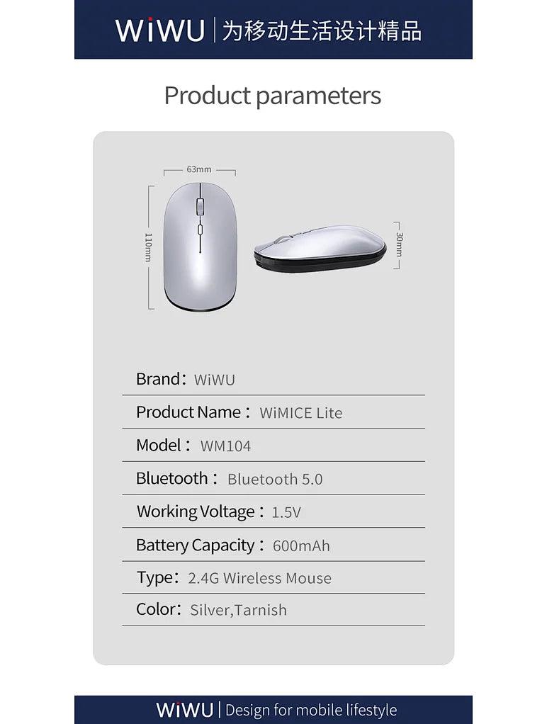 WIWU Dual Model 2.4G& Bluetooth Mouse