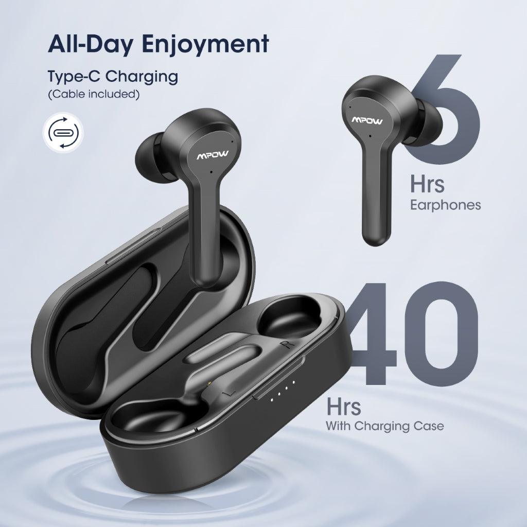 MPOW M9 TWS Bluetooth Earphone Black