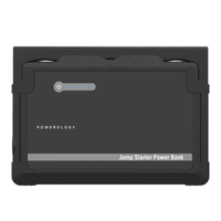 Powerology Multi-Port Jump Start Power Bank 25000mAh 1000A - Black