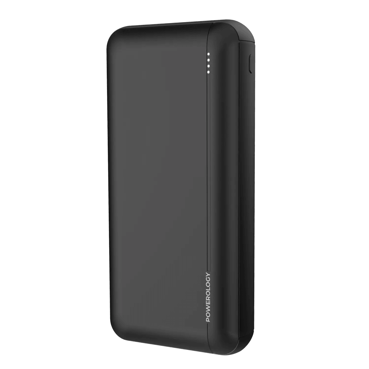 Powerology 20000mAh PD QC polymer Power Bank - Black