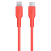 Powerology Mfi Cable Type-C to Lightning 20W 1.2M - Red