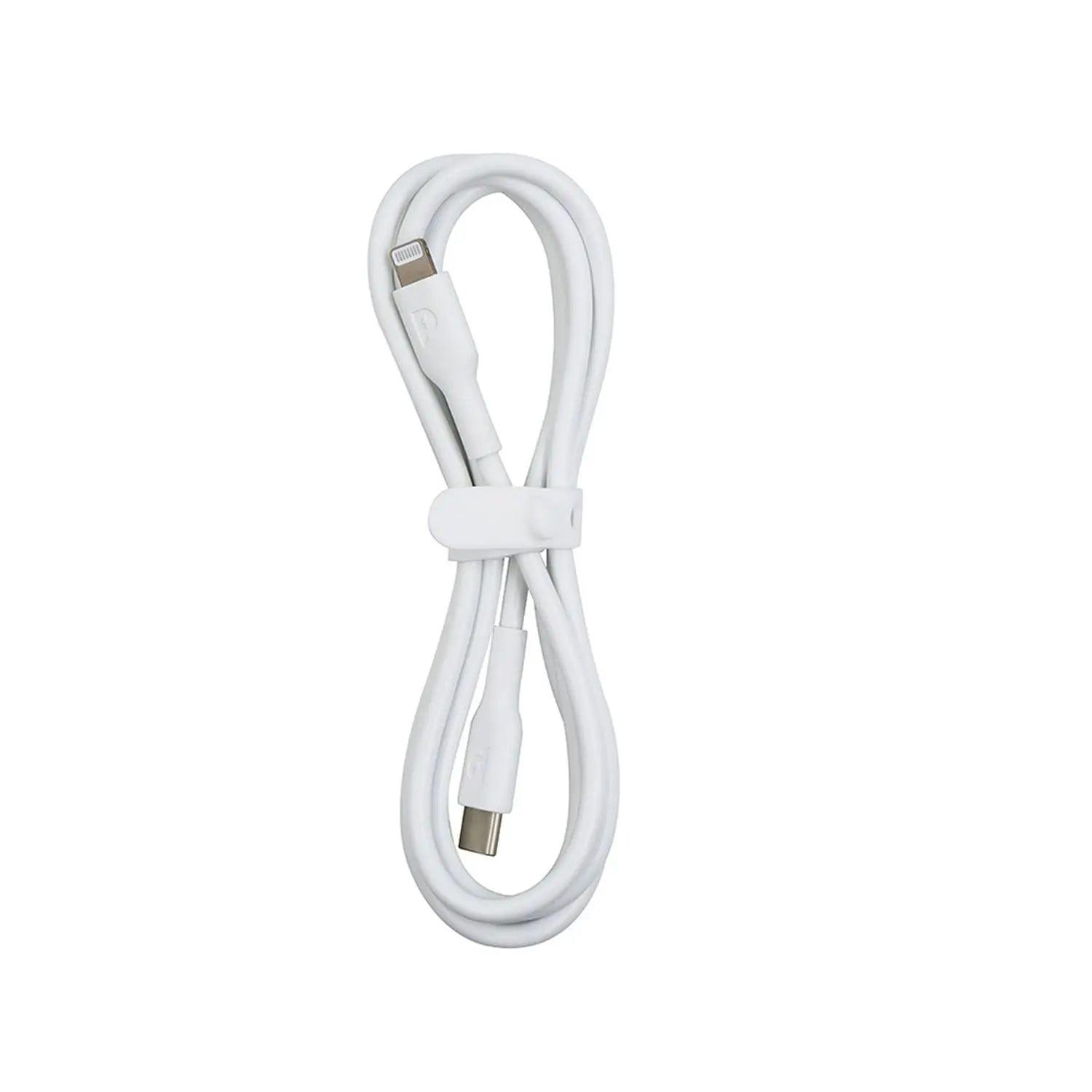 Powerology Mfi Cable Type-C to Lightning 20W 1.2M - White