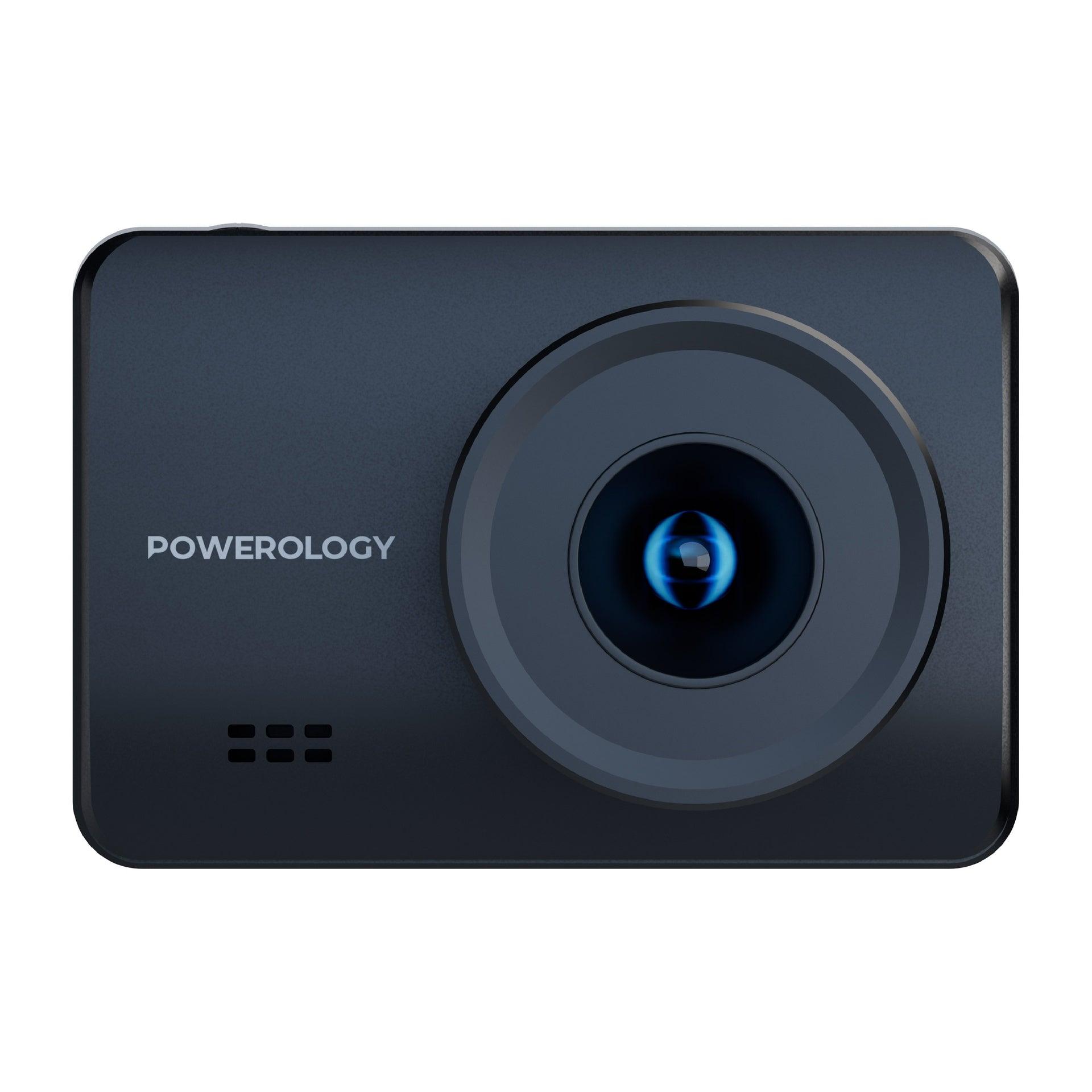 Powerology Dash Camera  Full HD 1080P - Black