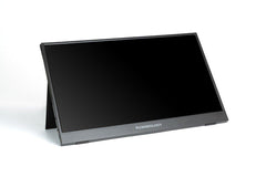 شاشة Powerology Ultra-Slim Full HD المحمولة مقاس 15.6 بوصة - أسود 