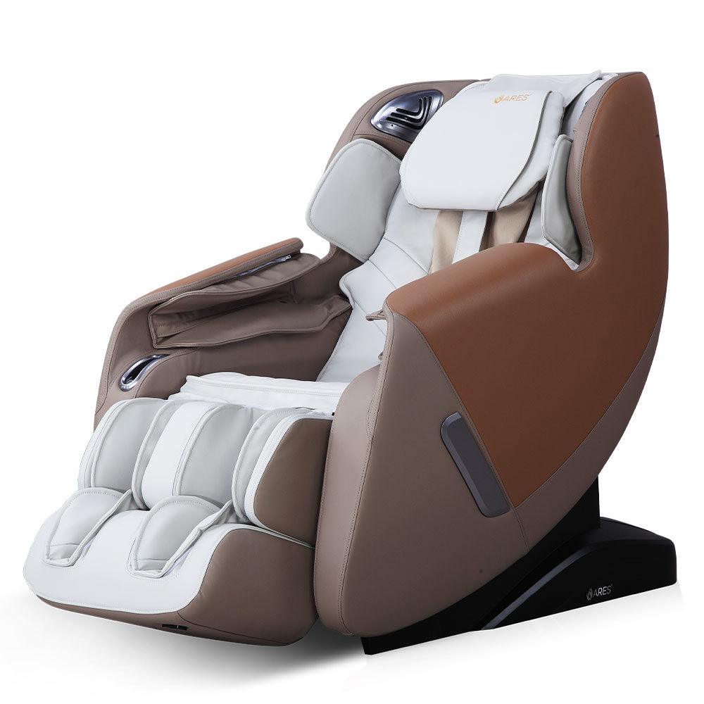 Ares uNova Massage Chair (Beige/Brown)