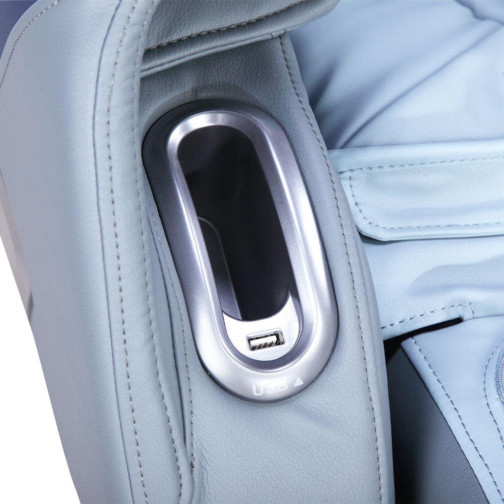 Ares uNova Massage Chair (Gray / Blue)