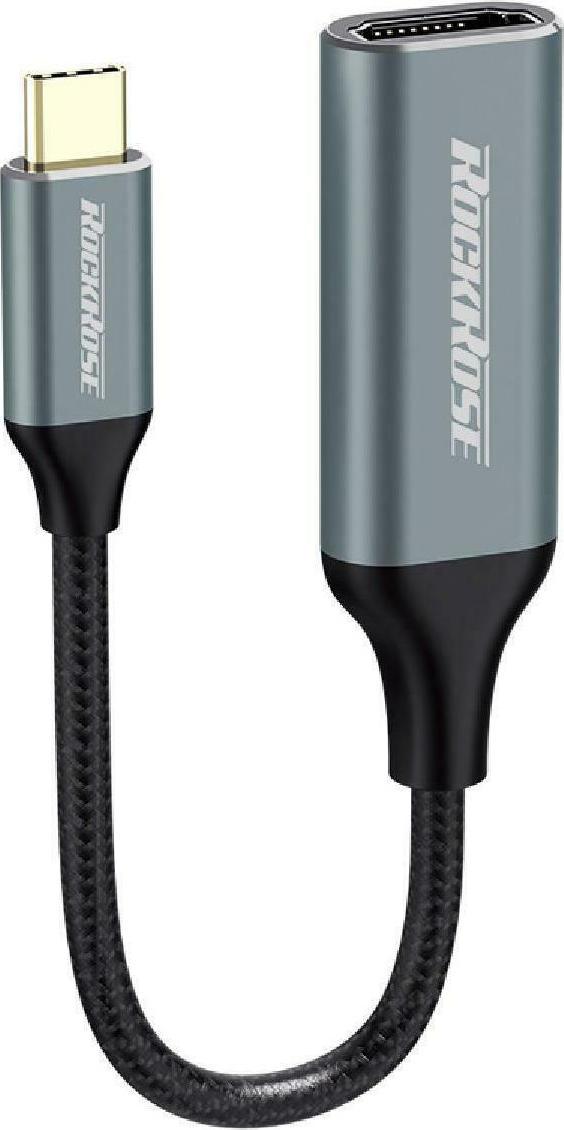 Rockrose USB C to HDMI Adapter - Gray