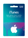 بطاقة هدايا رقمية من iTunes بقيمة 30 دولارًا أمريكيًا