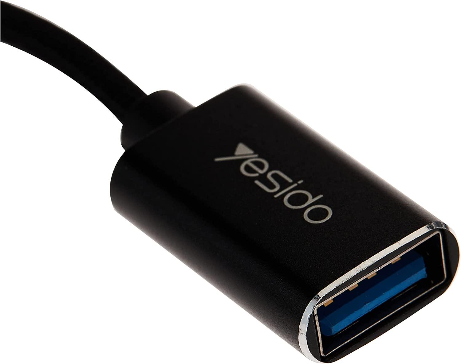 YESIDO GS01 Type C to USB OTG Cable for Easy Data Transfer 