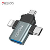 YESIDO GS15 Portable Data Transfer Adapter Fast & Easy - Black