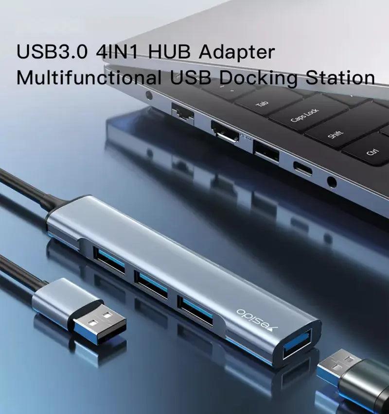 Yesido HB18 Multi-Port Hub Adapter with High Performance 