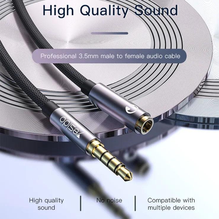 Yesido YAU-26 3.5mm Audio Adapter 1m High Quality 