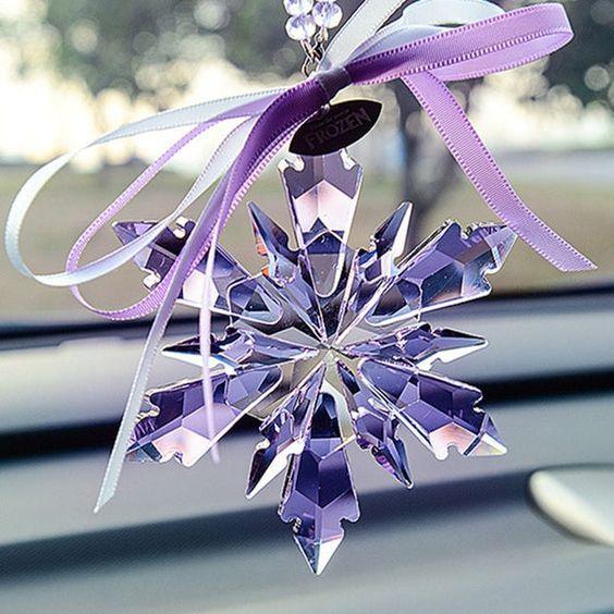 FROZEN Crystal Hanging Car Charm