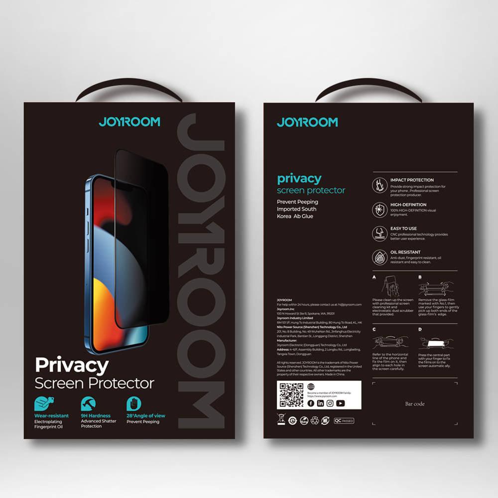 Joyroom Knight 2.5D Privacy Glass for iPhone 13 Pro